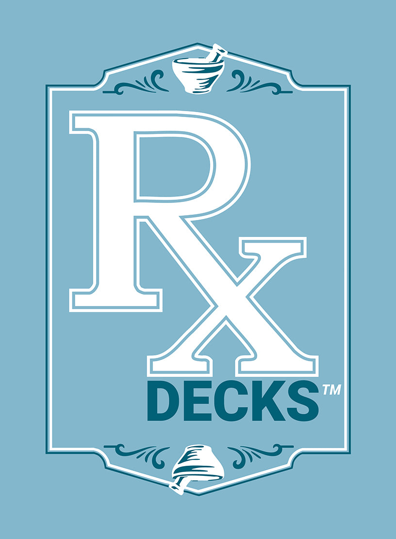 RxDecks — Endocrine, GI & Steroids (Light Blue)