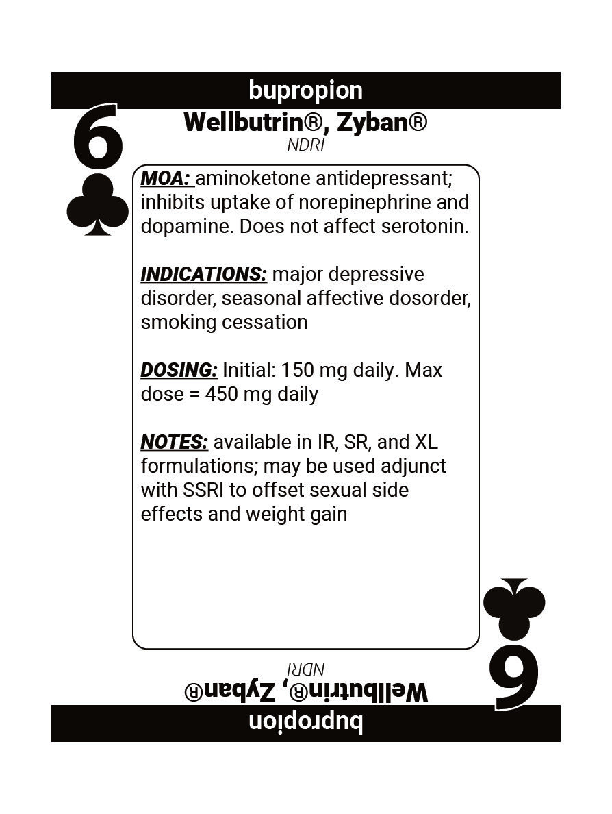 RxDecks — Psychiatry & Neurology (Yellow)